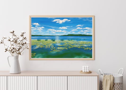 Beyond the Lily Pads - Limited Edition Print